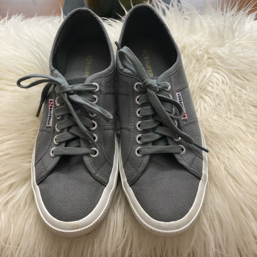 Superga Classic Grey Sneakers